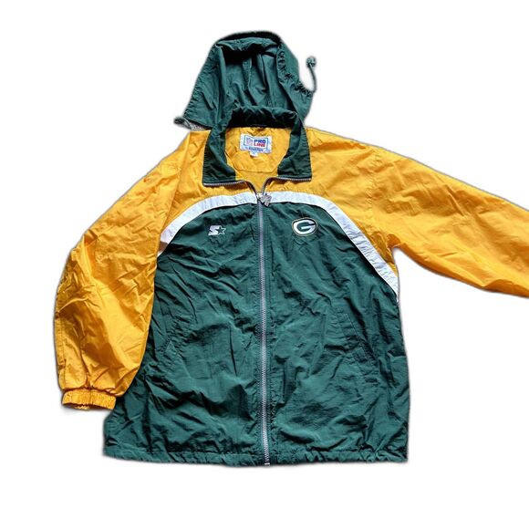Starter NFL Pro Line ジャケット XL packers VINTAGE NFL PRO LINE STARTER GREEN BAY PACKERS FOOTBALL